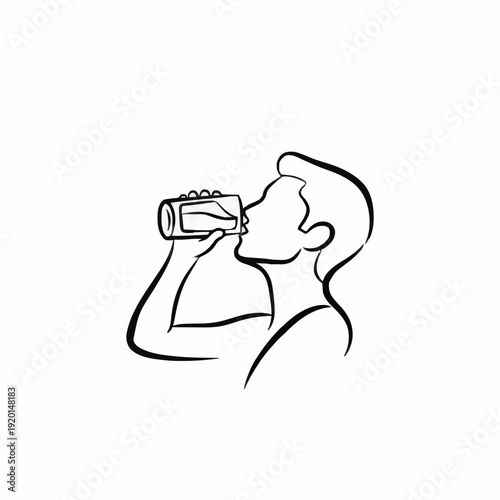 drinking liquid icon