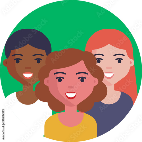 Represents women and female identity, symbolizing womanhood, equality, and gender rights.