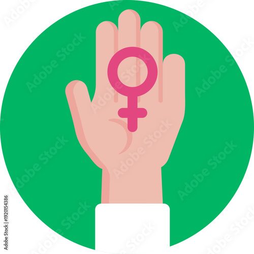 A symbol representing gender equality and women’s rights.
