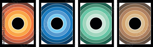 Sleek and Striking Modern Gradient Poster Collection Featuring Bold Bubble Accents on Dark Backgrounds – Perfect for Eye-Catching Wall Art, Flyers, Brochures, Digital Banners, and Creative Web 