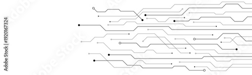 Technology Circuit board texture. Electronic pattern. Digital data backdrop. Computer system background