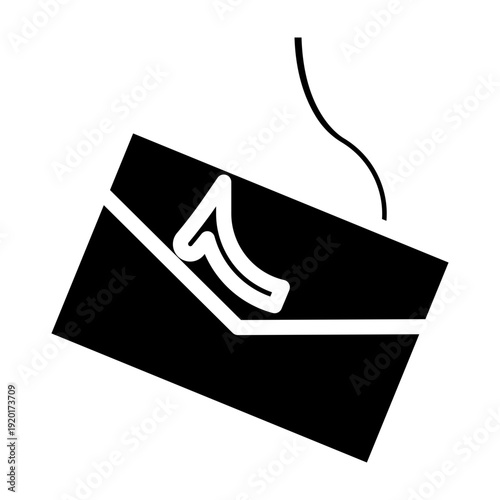 Phishing Vector Glyph Icon Design