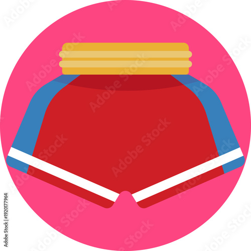 Boxing Shorts (Thailand) – An icon inspired by Muay Thai gear, reflecting Thai culture, strength, and competitive spirit.