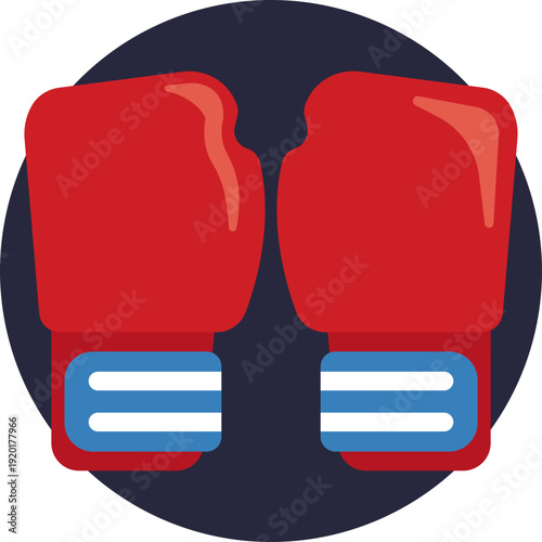 A pair of boxing gloves representing Muay Thai, Thailand’s traditional and world-famous martial art.