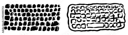 Mystical Fingers' Tapestry: A Keyboard's Journey