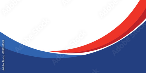 abstract business banner background with red and blue gradient color.eps10