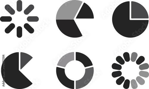 Business Infographic Chart Icons