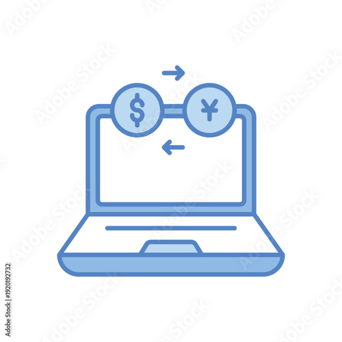 Forex Trade vector icon