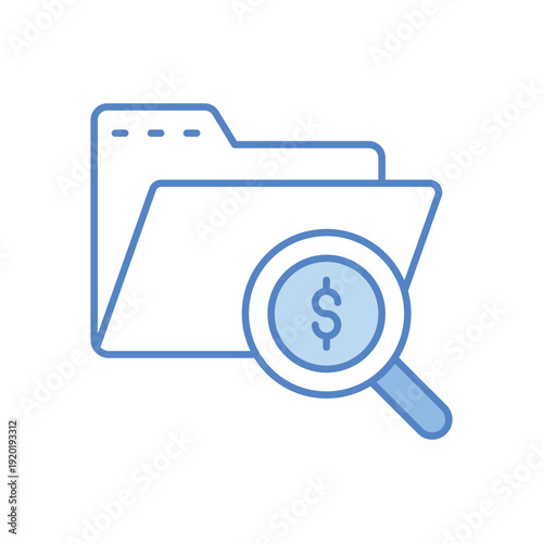 Bookkeeping  vector icon