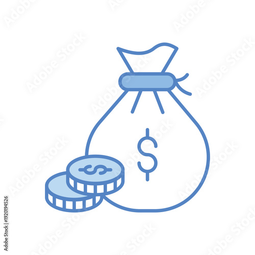 Money Bag vector icon