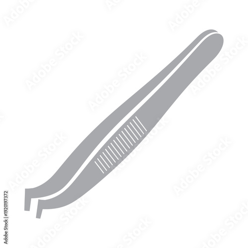Gray Tweezers Tool for Precision Handling.