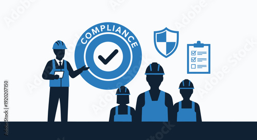 Business Compliance Verification and Safety Management Concept