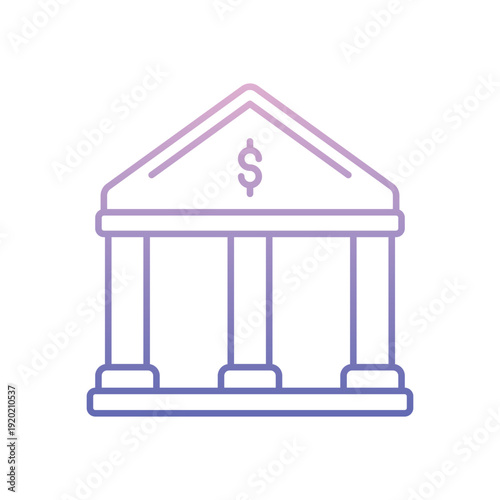 Bank Deposit vector icon