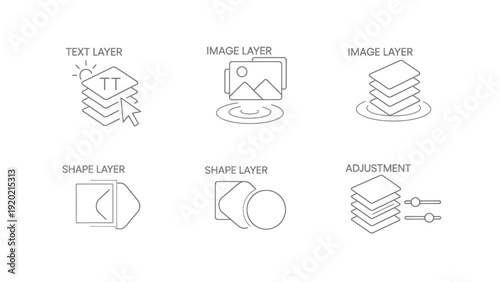 set of icons for web design