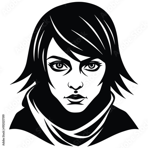 Smile eyes look away. Emoji. A sticker for a chat message. Isolated vector illustration on white background.