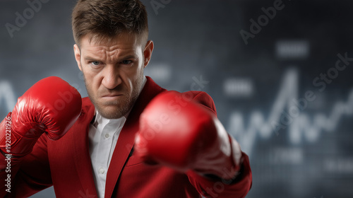 Business Boxer: A determine...