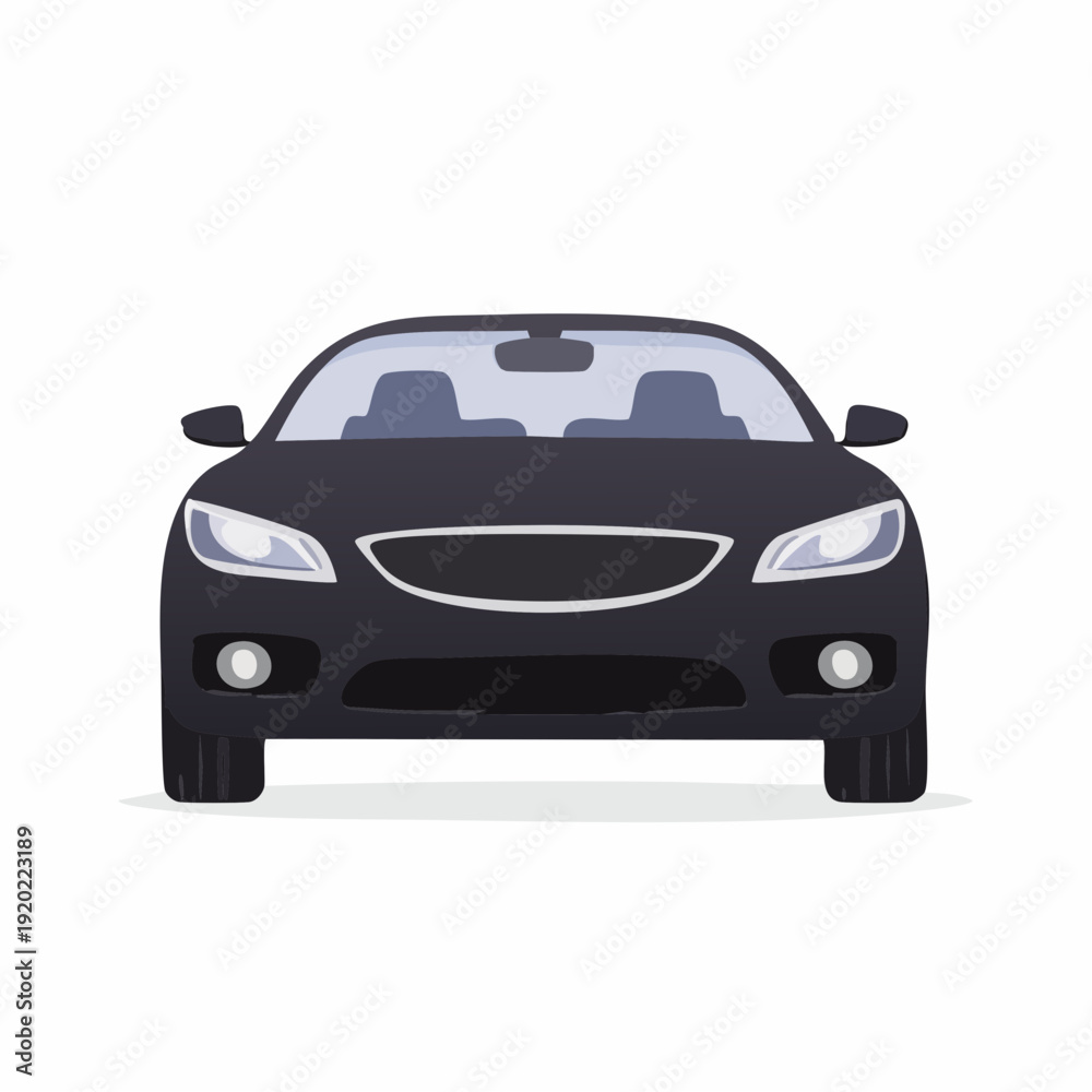 Obraz premium Car silhouette modern