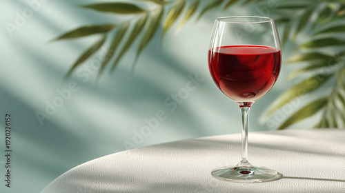 Crimson Elixir: A wine glas...