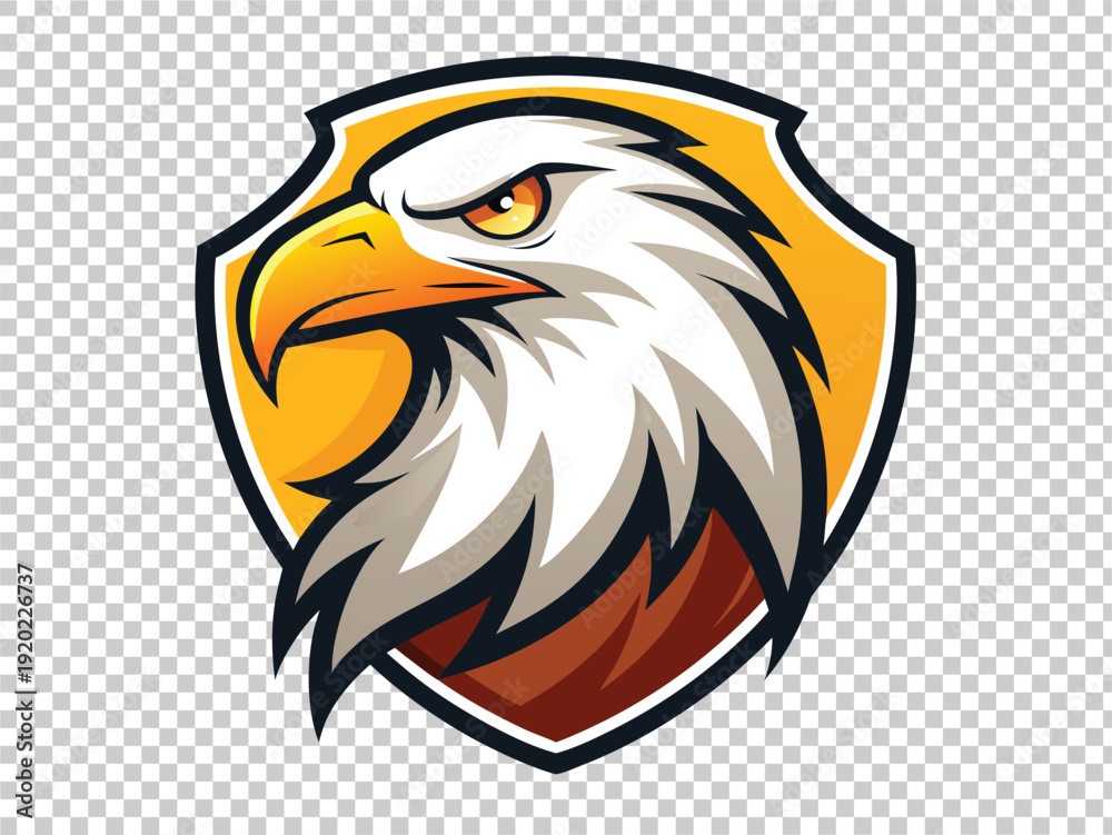 Obraz premium Aggressive deer head logo with antlers, vector art, bold design, esports mascot