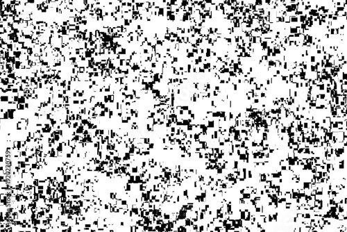 Wallpaper Mural Glitch pixel noise transparent isolated background Torontodigital.ca