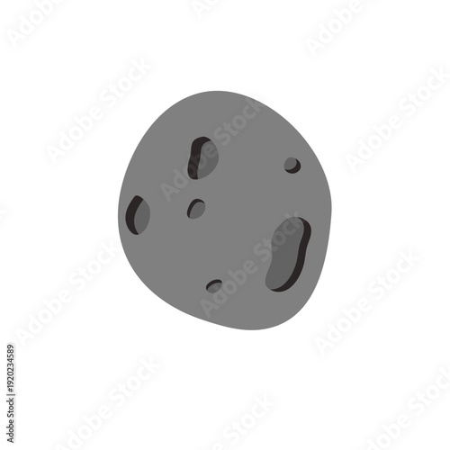 Moon Asteroid Comet Illustration Vector