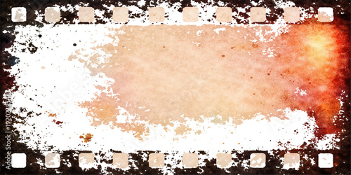 Abstract brown grunge textured background with space