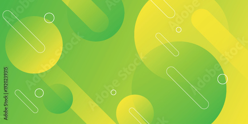 Abstract background with modern overlapping circle pattern design. Minimalist and futuristic design with dynamic striped decoration and trendy colors. VOL. 3