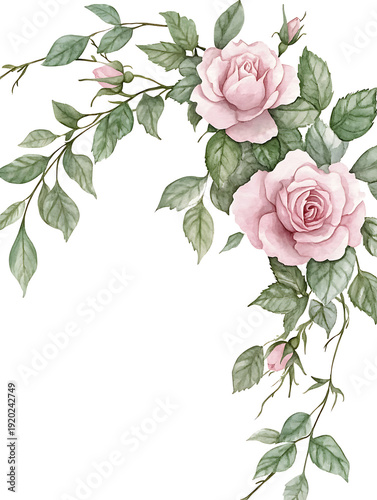 bouquet of pink roses