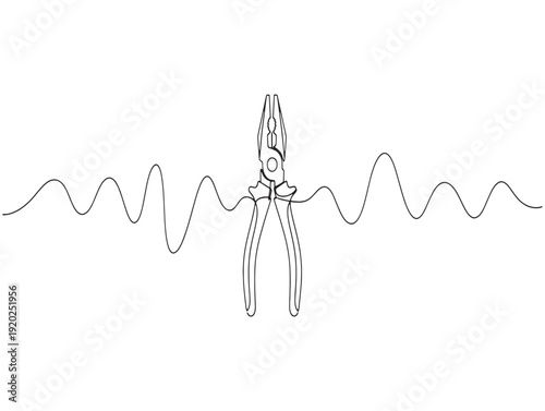 A stick figure standing on an electrocardiogram ecg heartbeat line