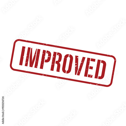 Improved Stamp, Improved Grunge Square Sign