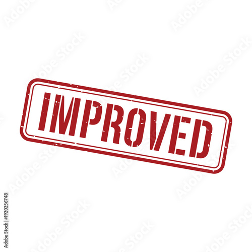 Improved Stamp, Improved Grunge Square Sign