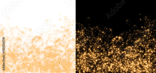 Photos magical light dust glitter, dusty shine