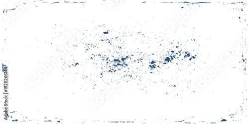 A clean blue water splash with transparent liquid drops and bubbles creates a clear motion wave design over a white backdrop with an artistic ink texture