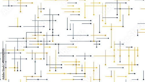 Connecting Data Points Network Abstract Background Pattern