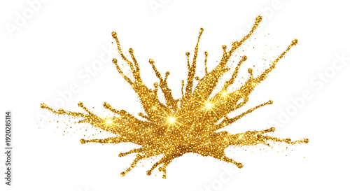 yellow paint splashes