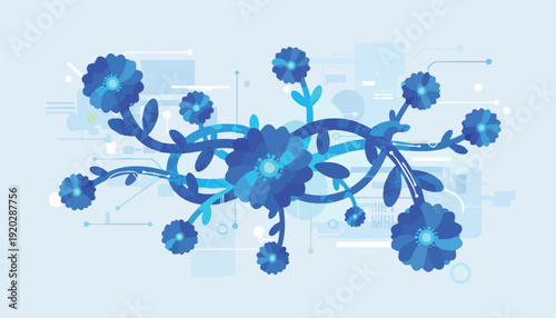 Organic Digital Growth: Interconnected Systems for Future Innovation