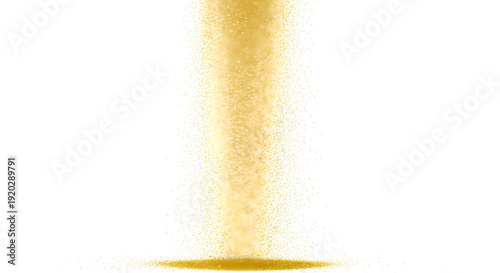 golden water fountain