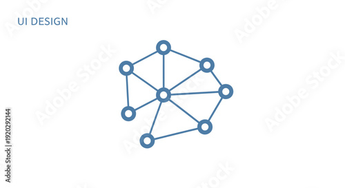 Network Diagram with Central Node Connections.