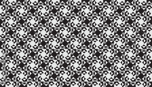 Modern dazzle camouflage vector pattern. High-contrast minimalist geometric texture for digital design