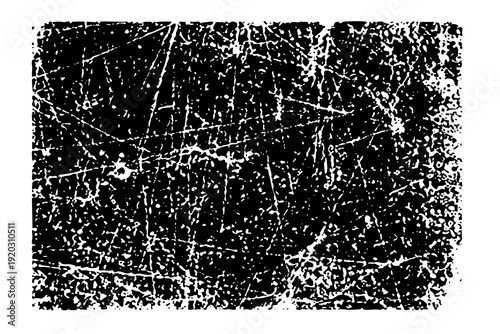 Black and white texture shows scratches