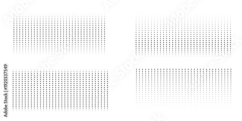 Abstract Grid Patterns with Varying Density and Line Thickness.