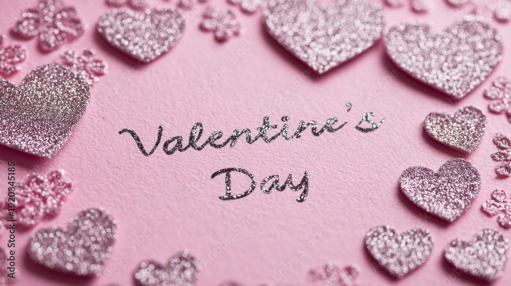 Fototapeta premium Valentine's day is a special day for couples to express their love