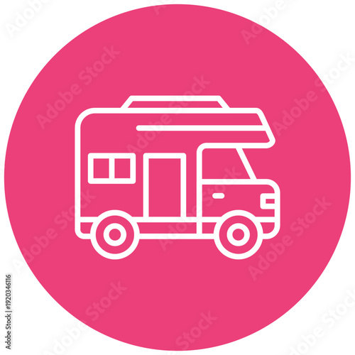 Camper Van Icon