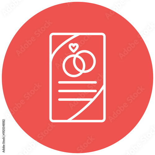 Wedding Certificate Icon