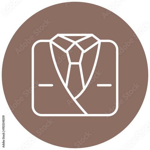 Wedding Men Suit Icon