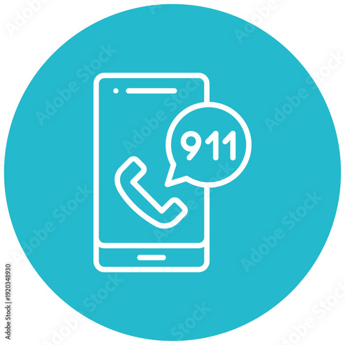Call 911 Icon