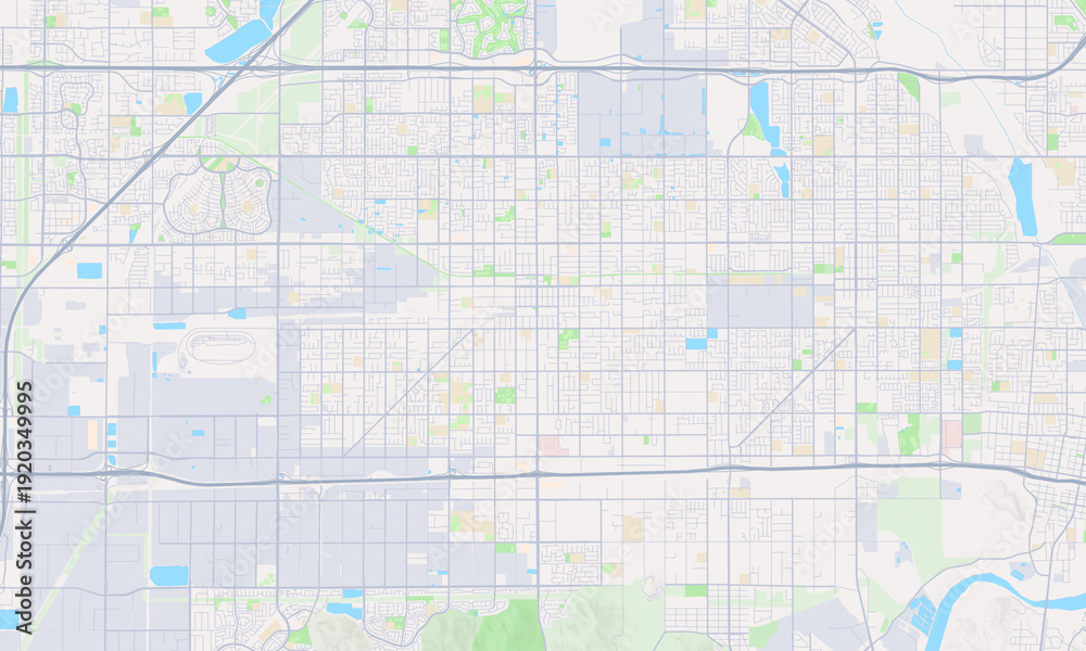Fototapeta premium Fontana California map