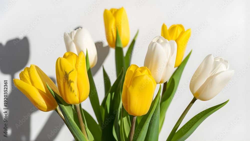 Obraz premium Floral Flower Clean Background
