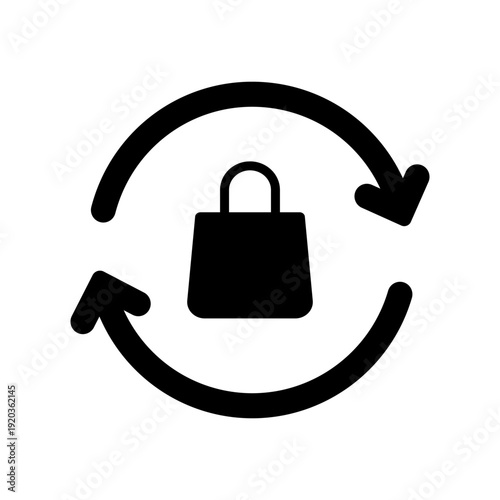 Fotografi recommerce color line icon.