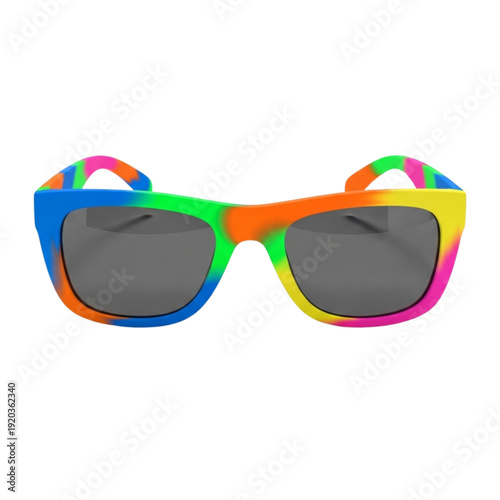 3d glasses isolated